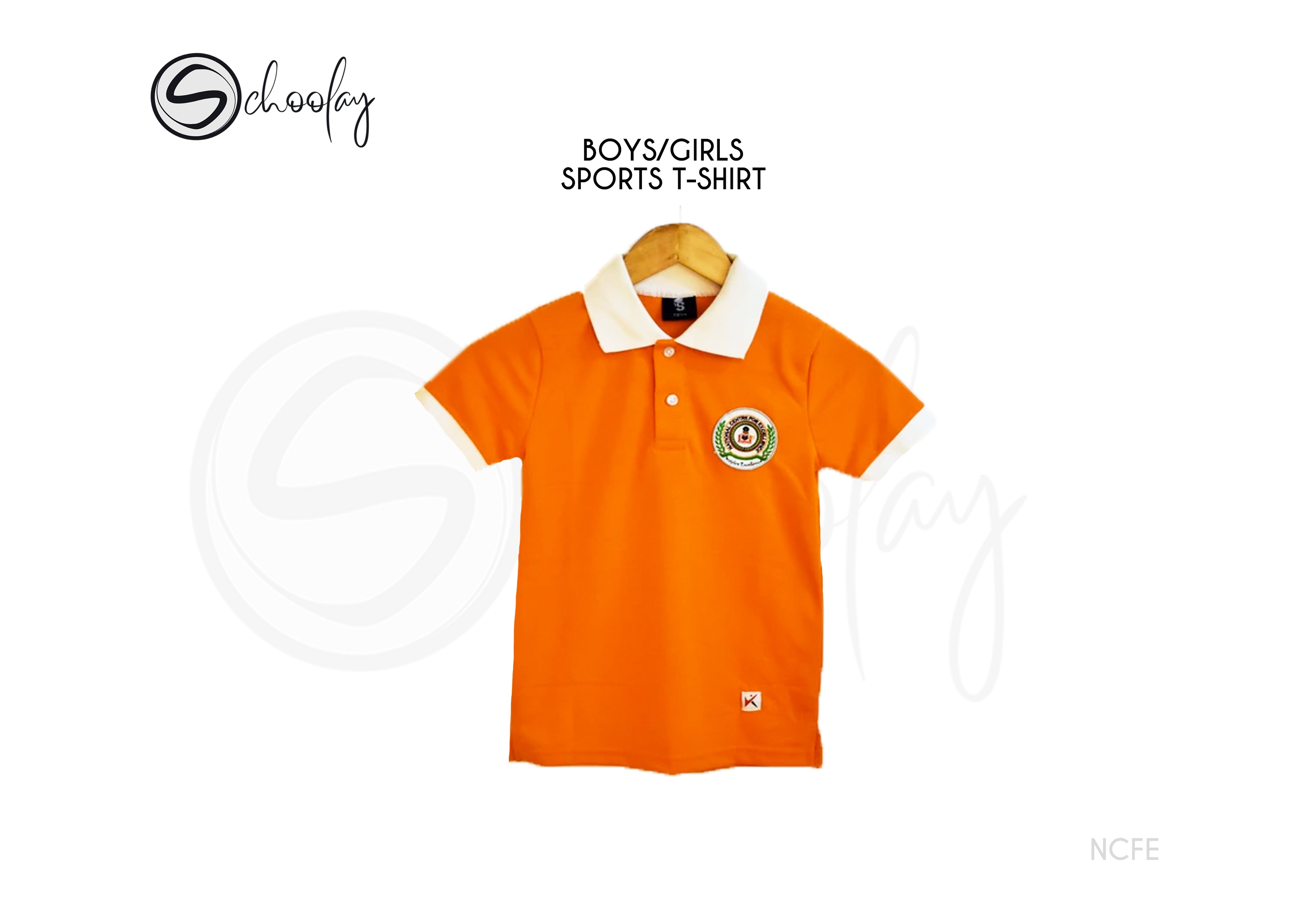 NCFE Orange Flamingo House tshirt