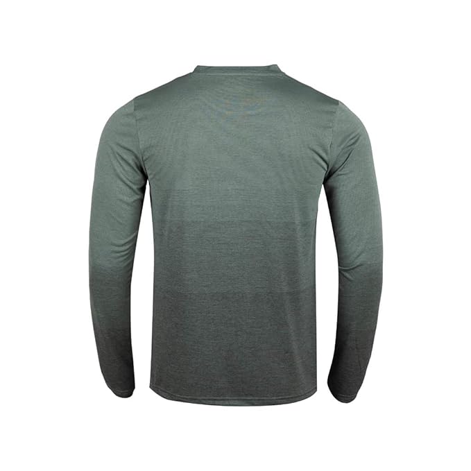 Ombre engineered stripe Olive Green