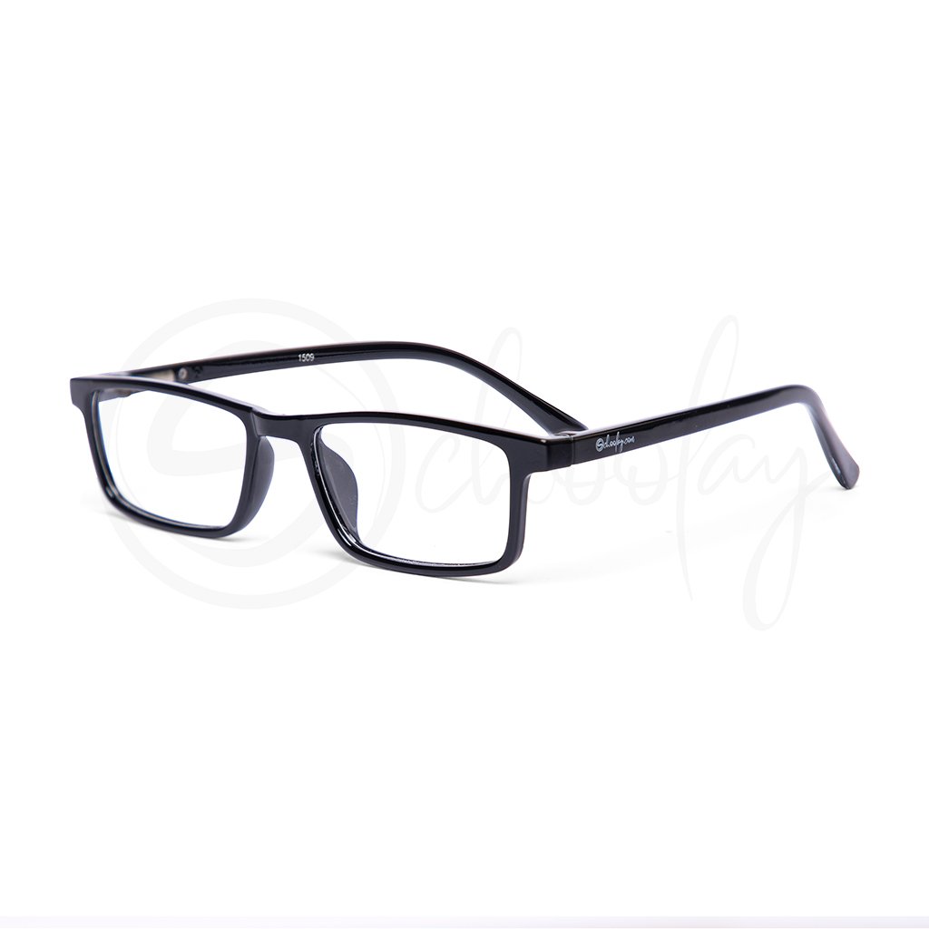 Teens or Adults WFH Eye Protection Black Rectangle Adult Specs