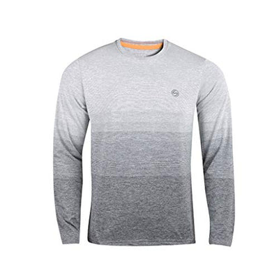 Ombre engineered stripe Light Grey