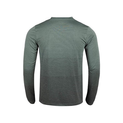 Ombre engineered stripe Olive Green