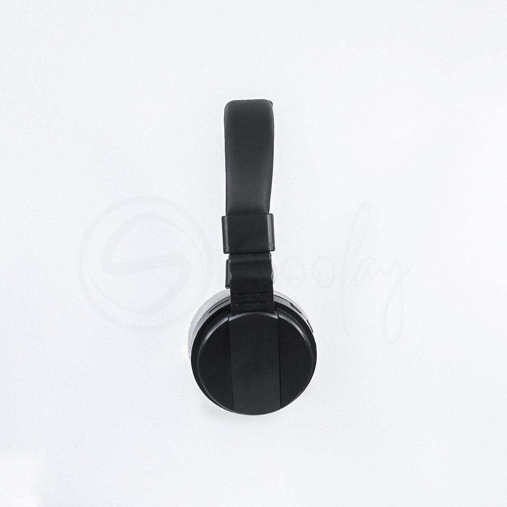 Black- SH-12 Wireless Headphones