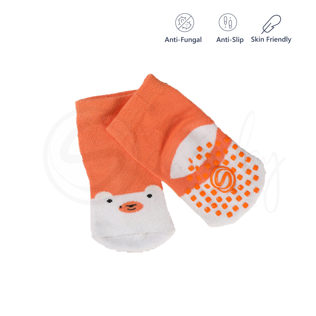 Anti-Slip Grips Infant Socks combo 4