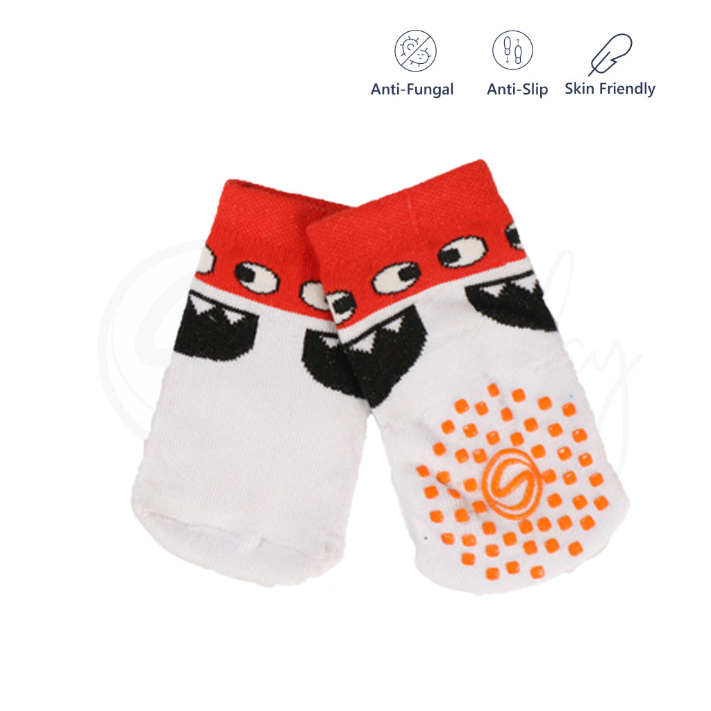 Anti-Slip Grips Infant Socks combo 4